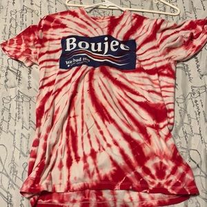 Tie dye shirt worn multiple times